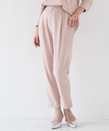 スリットテーパードパンツ