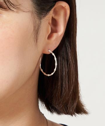 SPボーンフープピアス