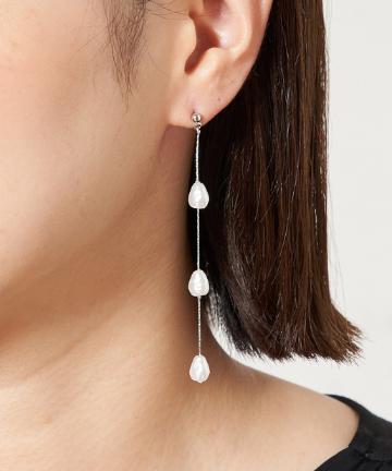 パールロングピアス
