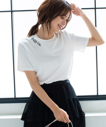 【洗える・LES PETITS BASICS】DejaVu ロゴT
