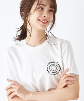 【洗える・LES PETITS BASICS】TournezManege ロゴT