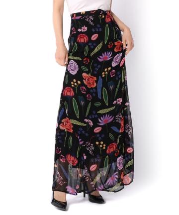 【BAUM UND PFERDGARTEN】花柄マキシスカート