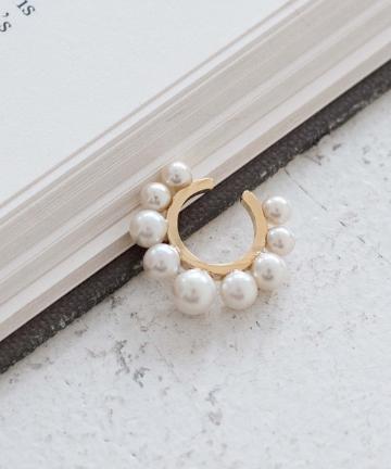 【Anthem for the senses】ラインパールイヤーカフ