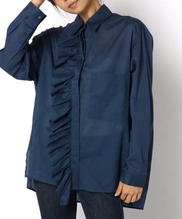 【DEMYLEE】 フリルシャツ