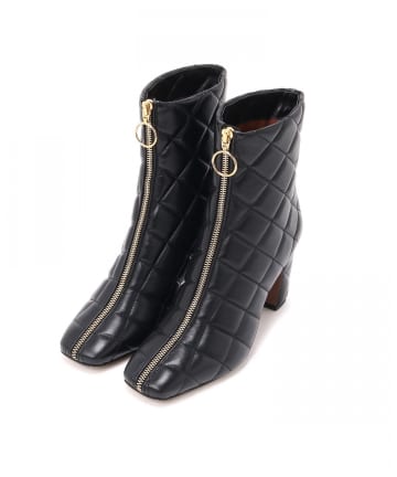 【L'autre Chose/ロートル ショーズ】キルティングショートブーツ