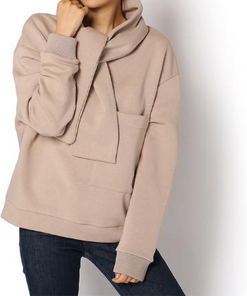 【TELA】2wayスウェットプルオーバー