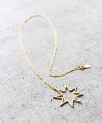 【Chibi Jewels/チビ ジュエルズ】ゴールドラージスターネックレス