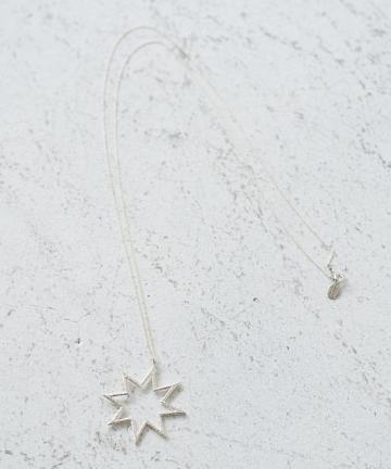【Chibi Jewels/チビ ジュエルズ】シルバーラージスターネックレス