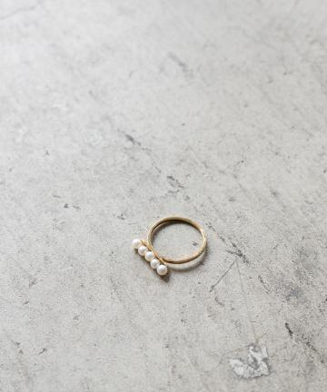 【FULL OF GRACE/フルオブグレイス】ラインパールリング