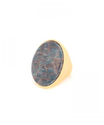 【MARCIA MORAN/マルシア モラン】オーバルストーンリング