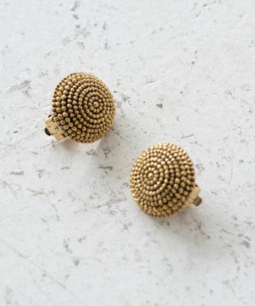 【Une Ligne/ユニュ リーニュ】アンティーク風イヤリング