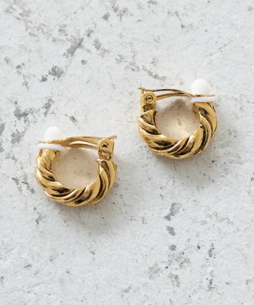 【Une Ligne/ユニュ リーニュ】ロープイヤリング