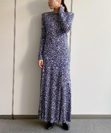 【Rodebjer】渦巻きロングワンピース