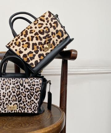 【POTIOR/ポティオール】レオパードALISON ミニバッグ