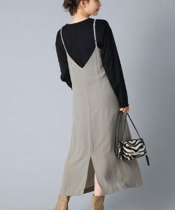 【手洗い可】キャミワンピース