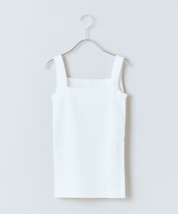 総針ニットキャミソール