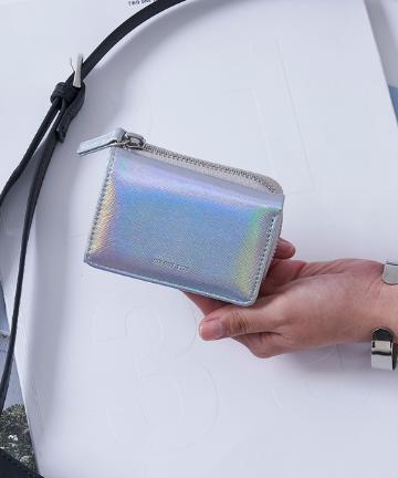 ファスナー三つ折り財布2