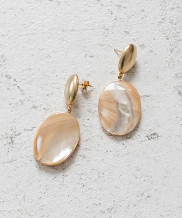 【a.v.max/エーヴィ・マックス】マーブルストーンピアス