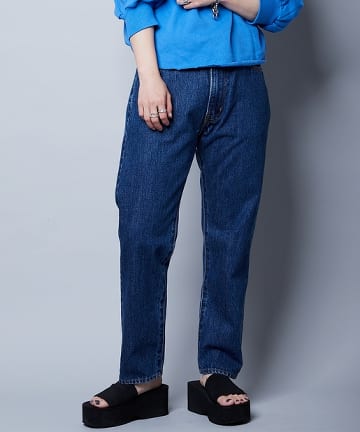 【SAKULA/サクラ】アンクル5PKブルーデニムパンツ