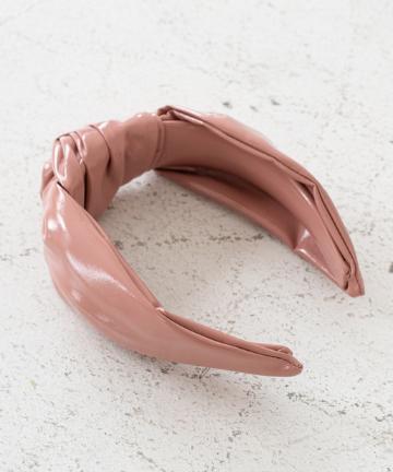 【GEMELLI】エコレザーヘアバンド