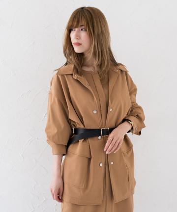 オーバーサイズシャツジャケット