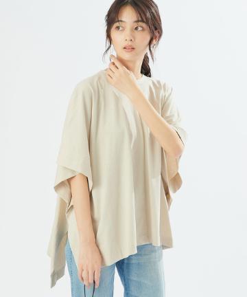 ここでしか手に入らない!【WEB限定】度詰め天竺2wayポンチョ