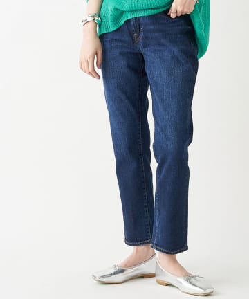 【Moname(モナーム)・手洗い可】Charlotteストレートデニム