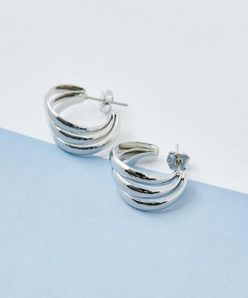 3連シンプルピアス2