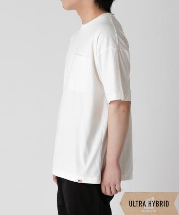 【ULTRA HYBRID】USAコットンポケット付半袖Ｔシャツ