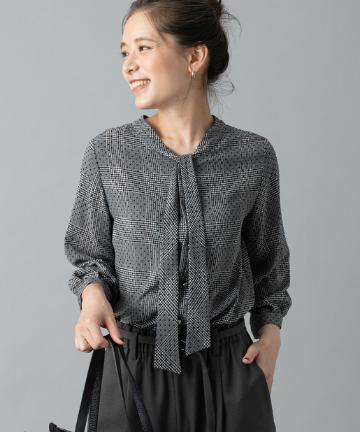 ここでしか手に入らない！【WEB限定】チェック2WAYブラウス