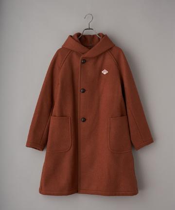 【DANTON/ダントン】WOOL MOSSER/ウールモッサ フードコート