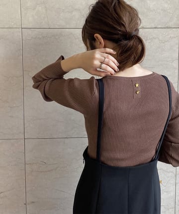 【WEB限定】リブニットセットアップ