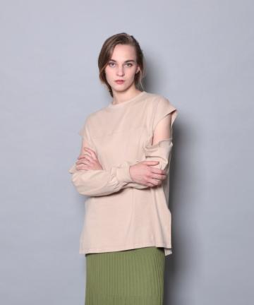 ショルダースリットロンT