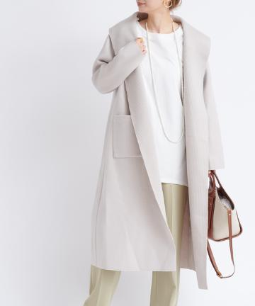 リブボンディングトッパーガウン