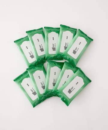 (10個セット)アロエベラ配合ウェットティッシュ