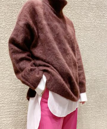 ラクーンタートルニット