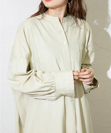 スリーピングシャツワンピース