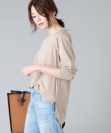 ここでしか手に入らない!【WEB限定・洗える】クルーネックカットソー