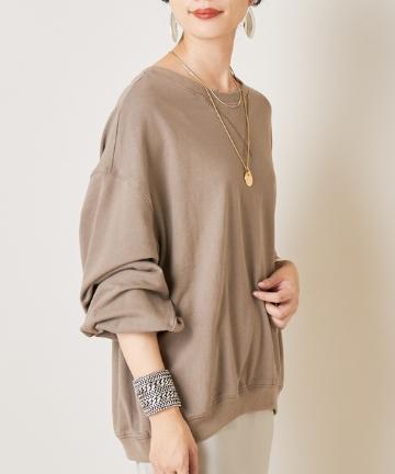 ミニ裏毛ビッグスウェット