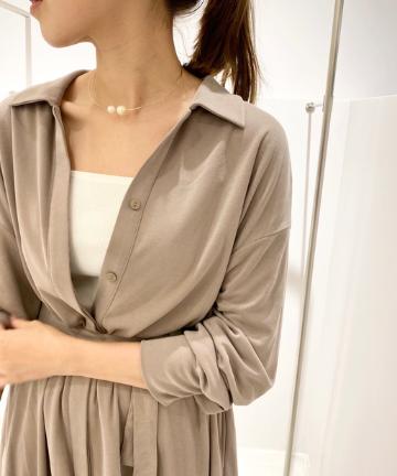 フィブリルかのこロングワンピース