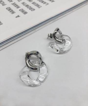 クリアメタルMIXピアス2