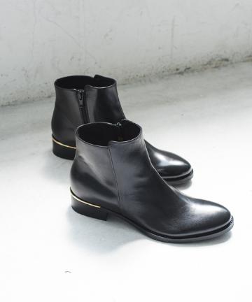 【Luca Grossi/ルーカグロッシ】金具フラットブーツ