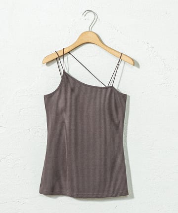 パット付きレイヤードキャミソール