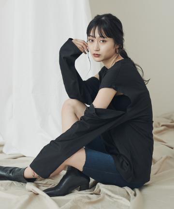 【WEB限定】ショルダースリットTEE