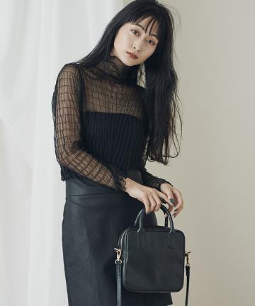 【WEB限定】 シャーリングシアートップス
