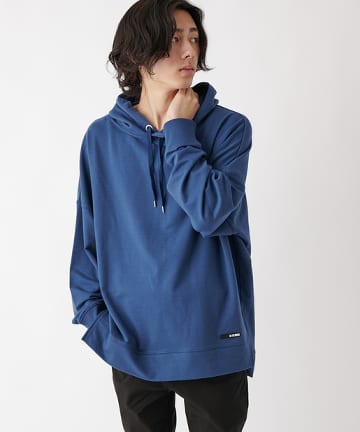 【SMART COLLECTION】スマートスウェットシリコンワッペンパーカー