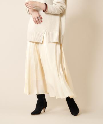 ブライトサテンスカート