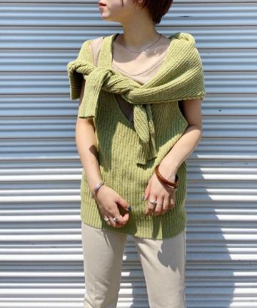 レイヤードニット