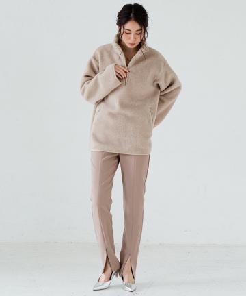 スリットパンツ