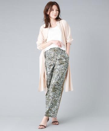 【《レイヤードに欠かせない》手洗い可】とろみロングシャツワンピース